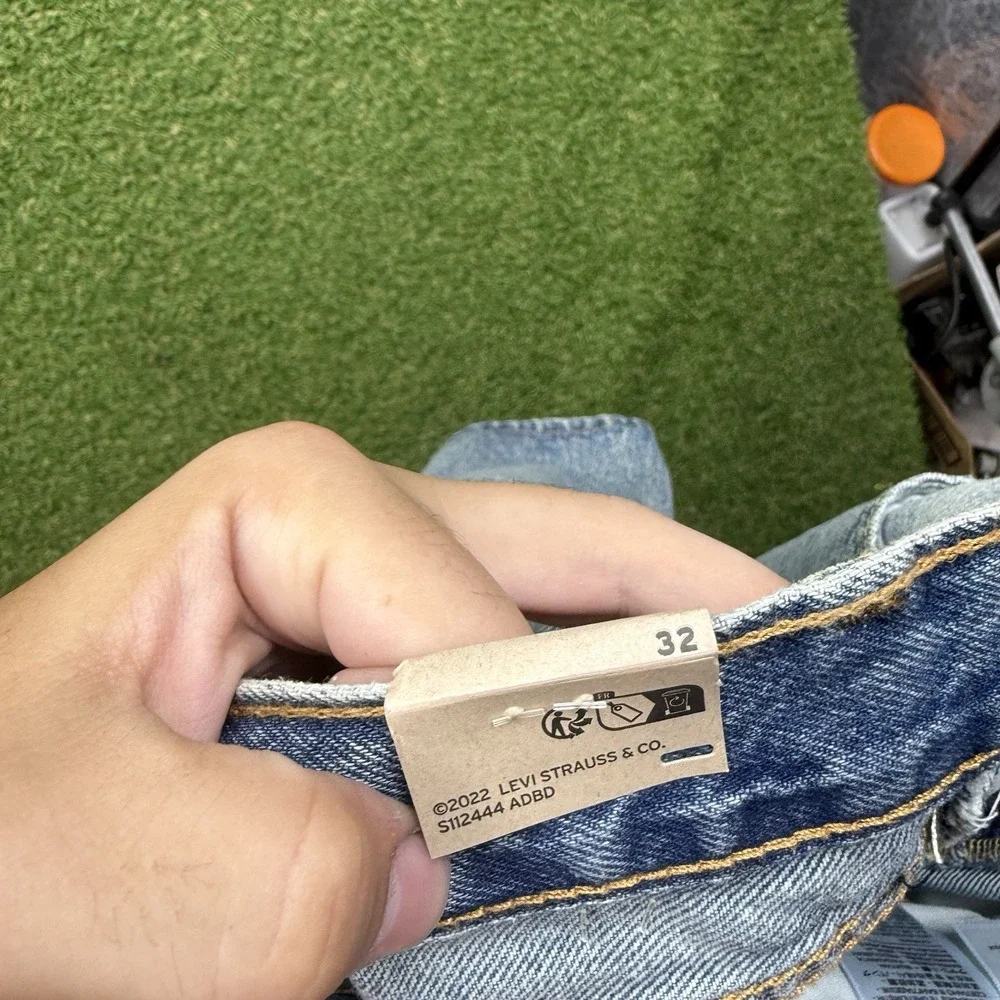 Levis 454 Jean Shorts Mens 32 Relaxed Fit 10
